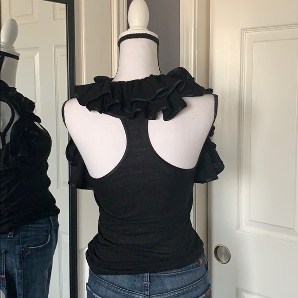 ⬇️REDUCED! Robert Rodriguez black ruffle top - Picture 3 of 6